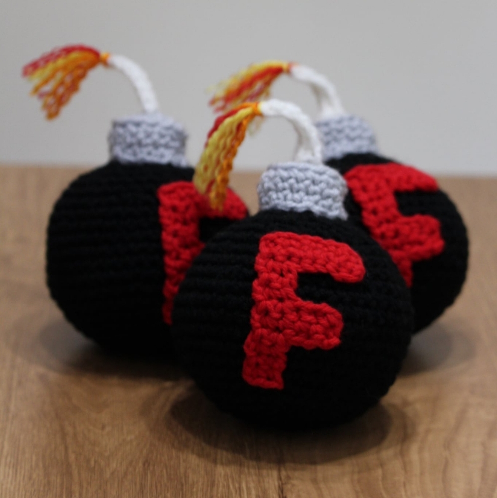 Handmade F-Bomb - White Elephant Gift- One Piece - Picture 2 of 4